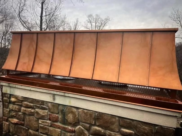 Copper Chimney Cap